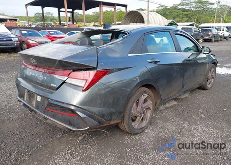 2024 Hyundai Elantra Hybrid Limited z USA, uszkodzony, nr VIN KMHLN4DJ9RU095877